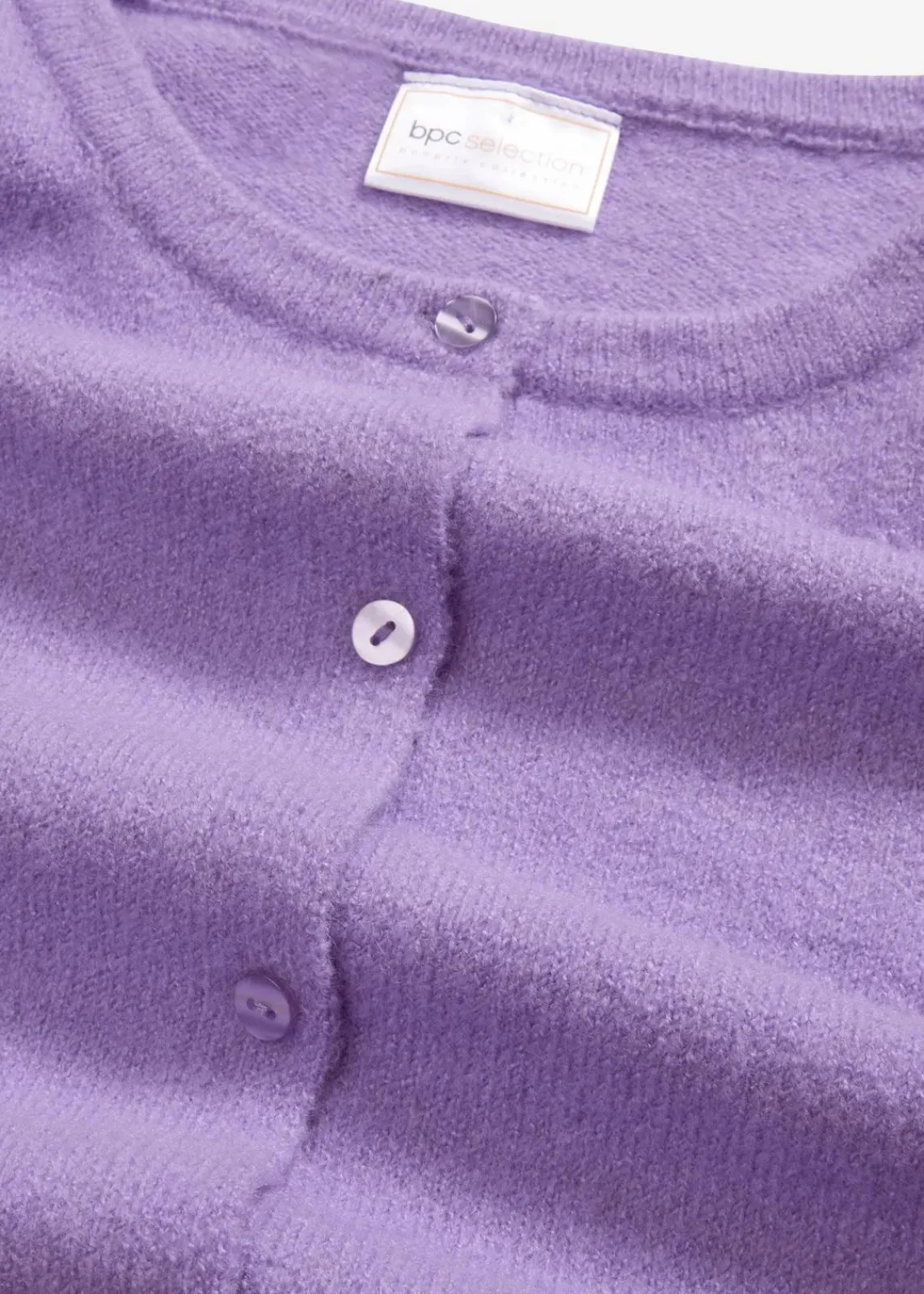 bonprix Strickmode|Pullover & Strickjacken^Feinstrickjacke softlila