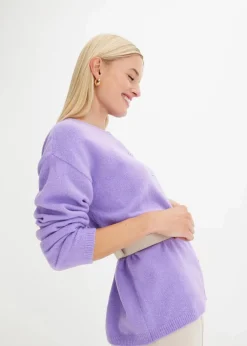 bonprix Strickmode|Pullover & Strickjacken^Feinstrickjacke softlila