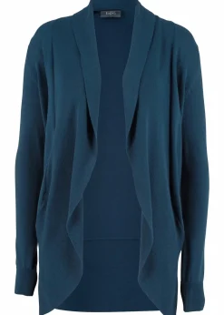bonprix Bekleidung·Umstandsmode|Strickmode^Feinstrickjacke dunkelblau