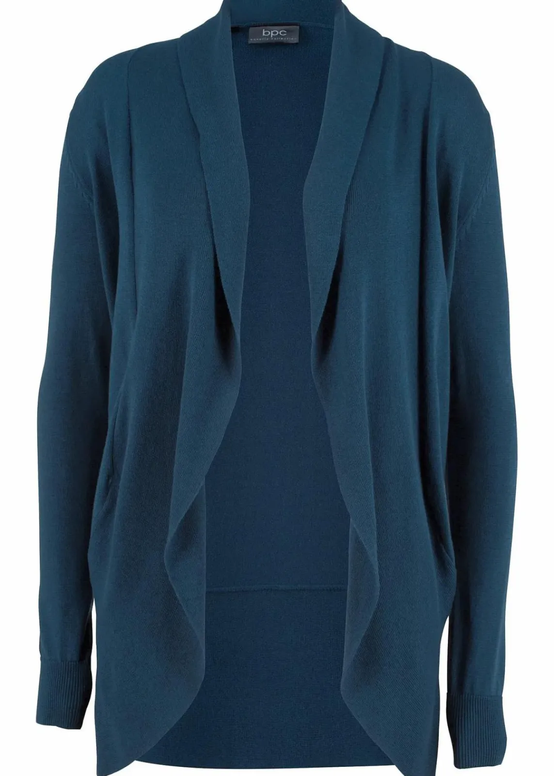bonprix Bekleidung·Umstandsmode|Strickmode^Feinstrickjacke dunkelblau