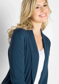 bonprix Bekleidung·Umstandsmode|Strickmode^Feinstrickjacke dunkelblau
