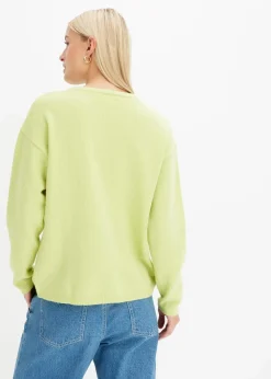 bonprix Strickmode|Pullover & Strickjacken^Feinstrickjacke mintgrün