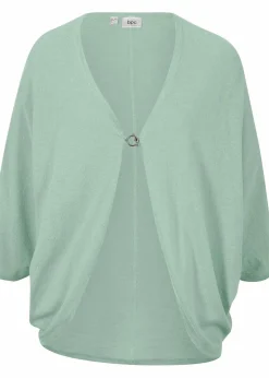 bonprix Bekleidung·Umstandsmode|Bekleidung·Jeans^Feinstrickjacke aus reiner Baumwolle hellschilf