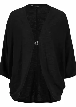 bonprix Bekleidung·Umstandsmode|Bekleidung·Jeans^Feinstrickjacke aus reiner Baumwolle schwarz