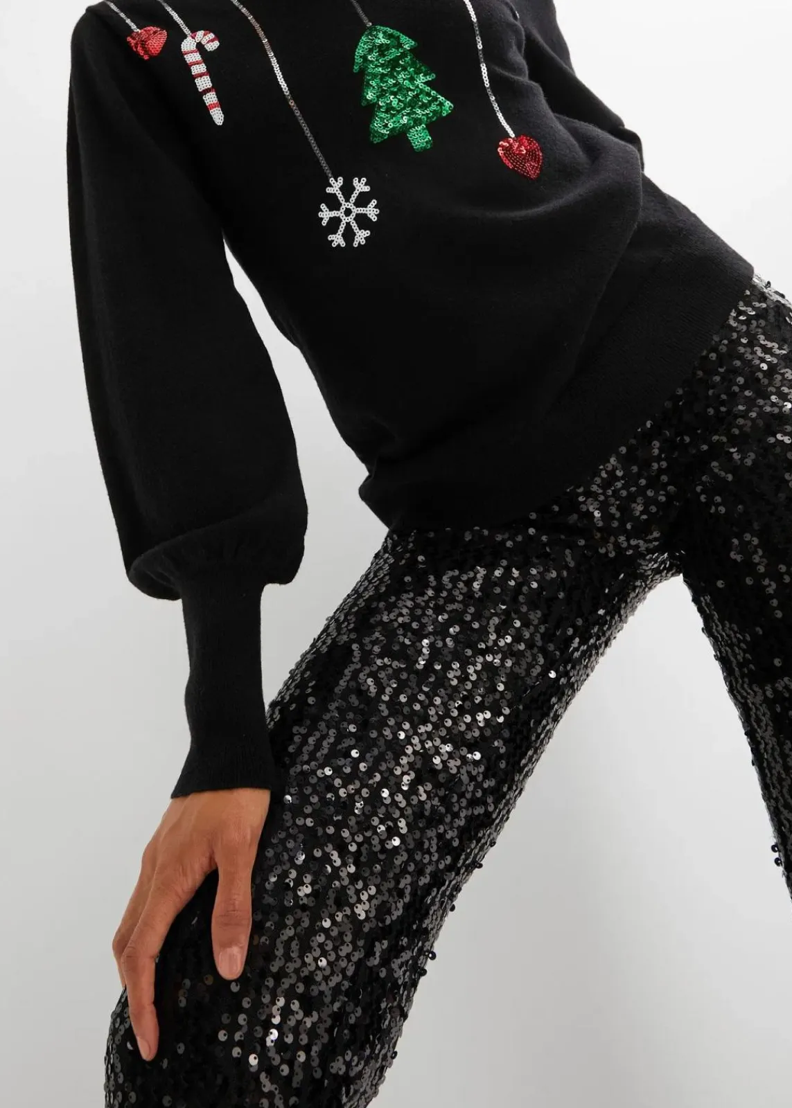 bonprix Bekleidung·Umstandsmode|Strickmode^Feinstrickpullover schwarz