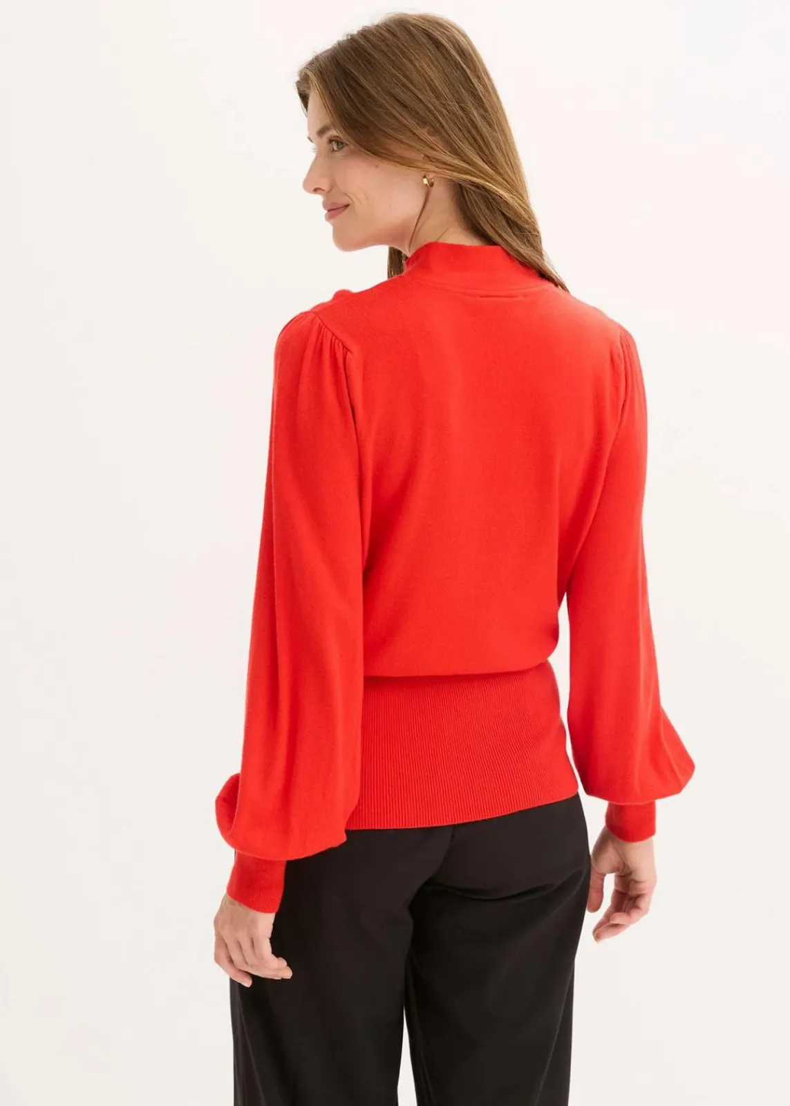 bonprix Bekleidung·Umstandsmode|Bekleidung·Jeans^Feinstrickpullover aus softem Viskose-Mix rot