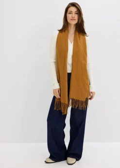 bonprix Bekleidung·Umstandsmode|Strickmode^Feinstrickpullover aus softem Viskose-Mix wollweiß