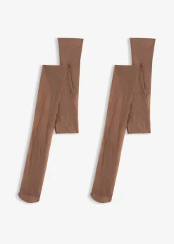 bonprix Wäsche·Socken & Strumpfhosen|Socken & Strumpfhosen^Feinstrumpfhose 20 DEN (2er Pack) hellbraun