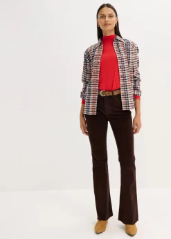 bonprix Shirts & Tops|Basics^Figurbetontes Langarmshirt lavarot