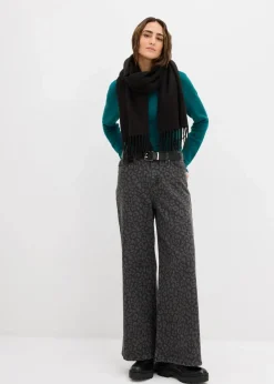bonprix Strickmode|Nachhaltigere Materialien^Figurbetontes Strickshirt petrol