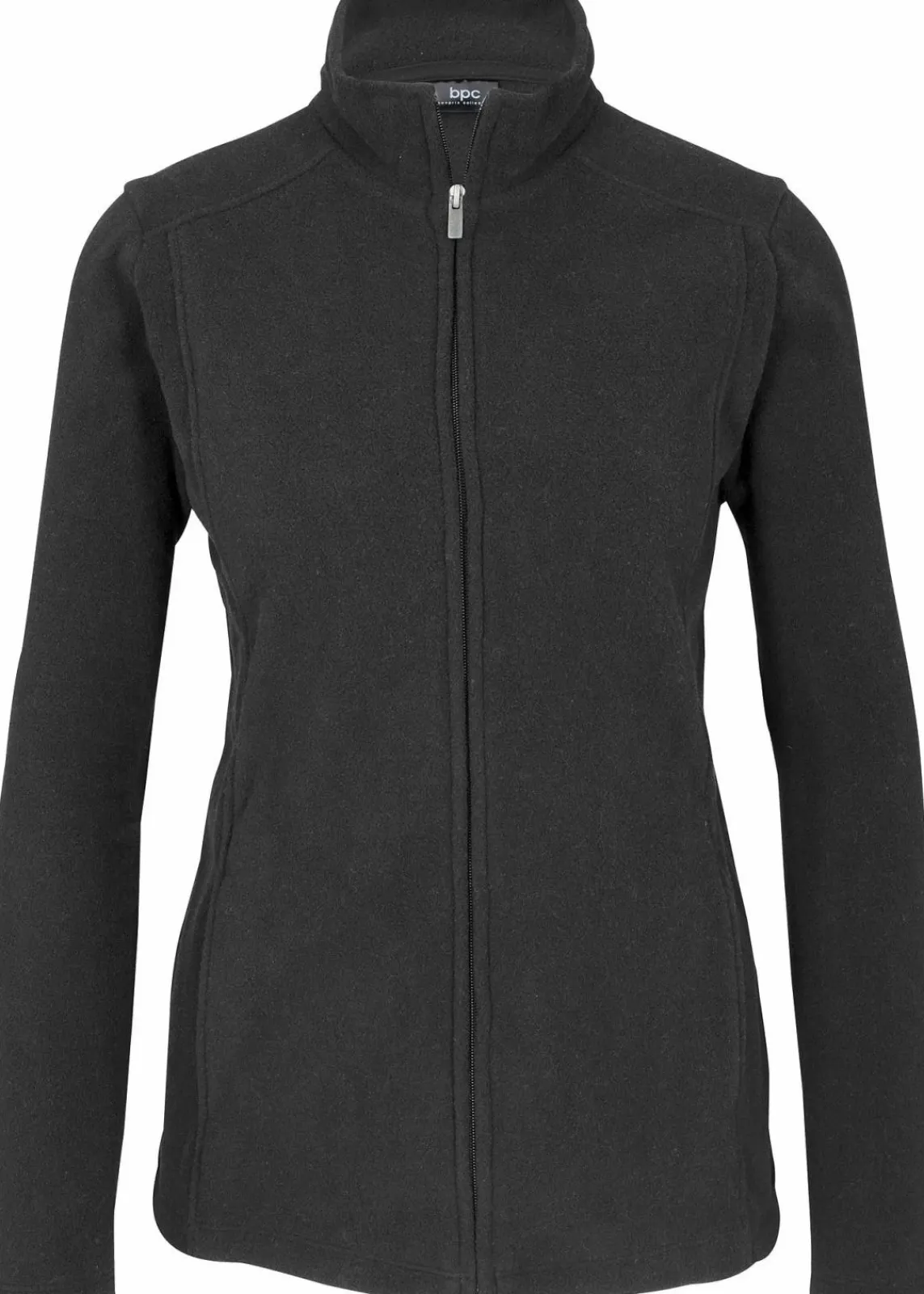 bonprix Bekleidung·Blusen & Tuniken|Bekleidung·Hosen^Fleecejacke schwarz