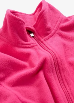 bonprix Bekleidung·Blusen & Tuniken|Bekleidung·Hosen^Fleece-Weste mit Taschen pinklady