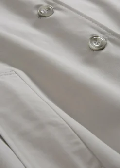 bonprix Jacken & Mäntel|Bekleidung·Hosen^Fließender Trenchcoat schattengrau