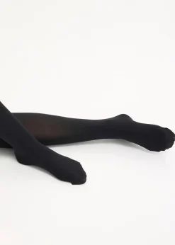 bonprix Wäsche·Socken & Strumpfhosen|Socken & Strumpfhosen^Formende Overknee Strumpfhose schwarz