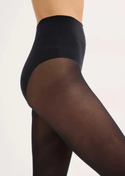 bonprix Socken & Strumpfhosen^Formende Strumpfhose 50den mit Komfortbündchen schwarz