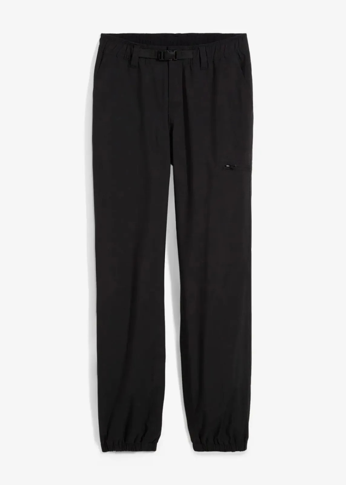 bonprix Nachhaltigere Materialien^Funktionhose mit Fleecefutter und Taschen, wasserdicht schwarz