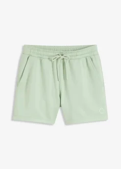 bonprix Nachhaltigere Materialien|Hosen^Funktions- Sportshorts, schnelltrocknend hellschilf