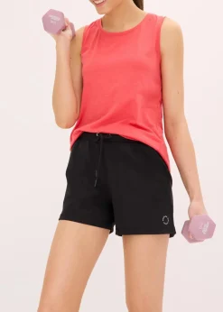 bonprix Bekleidung·Outdoorbekleidung|Bekleidung·Sweat^Funktions- Sportshorts, schnelltrocknend schwarz