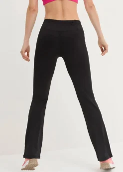 bonprix Sportbekleidung|Hosen^Funktions-Leggings, ausgestellt schwarz