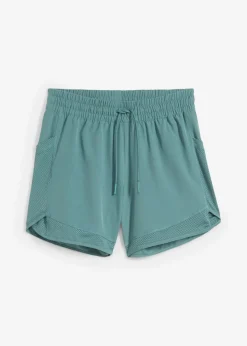 bonprix Bekleidung·Outdoorbekleidung|Bekleidung·Jumpsuits^Funktions-Shorts mit Handytasche graugrün
