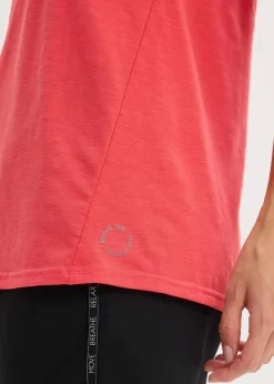bonprix Bekleidung·Sweat|Sportbekleidung^Funktionstop (2er Pack), schnelltrocknend schwarz + paradiespink