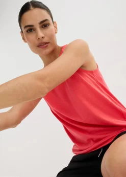 bonprix Bekleidung·Sweat|Sportbekleidung^Funktionstop (2er Pack), schnelltrocknend schwarz + paradiespink