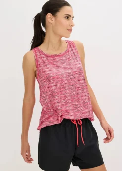 bonprix Bekleidung·Sweat|Sportbekleidung^Funktions-Top mit Racerback, schnelltrocknend paradiespink/schwarz