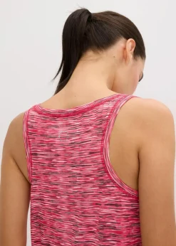 bonprix Bekleidung·Sweat|Sportbekleidung^Funktions-Top mit Racerback, schnelltrocknend paradiespink/schwarz