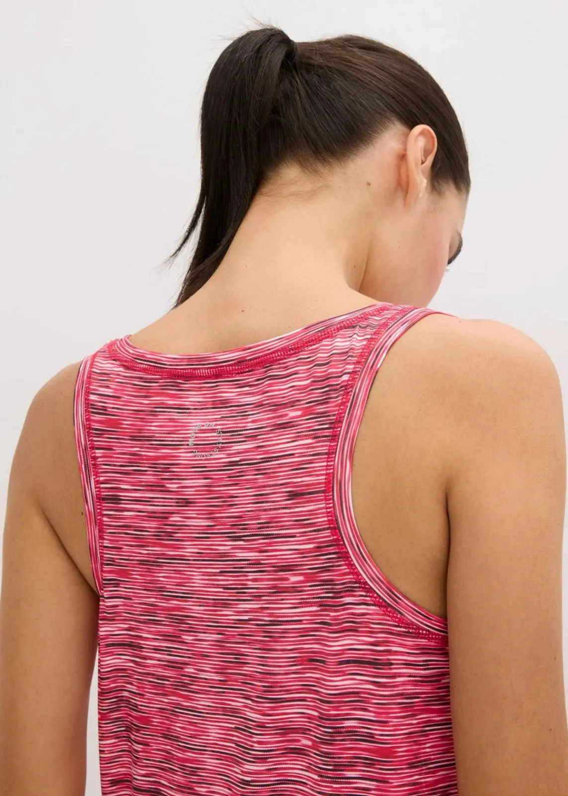 bonprix Bekleidung·Sweat|Sportbekleidung^Funktions-Top mit Racerback, schnelltrocknend paradiespink/schwarz