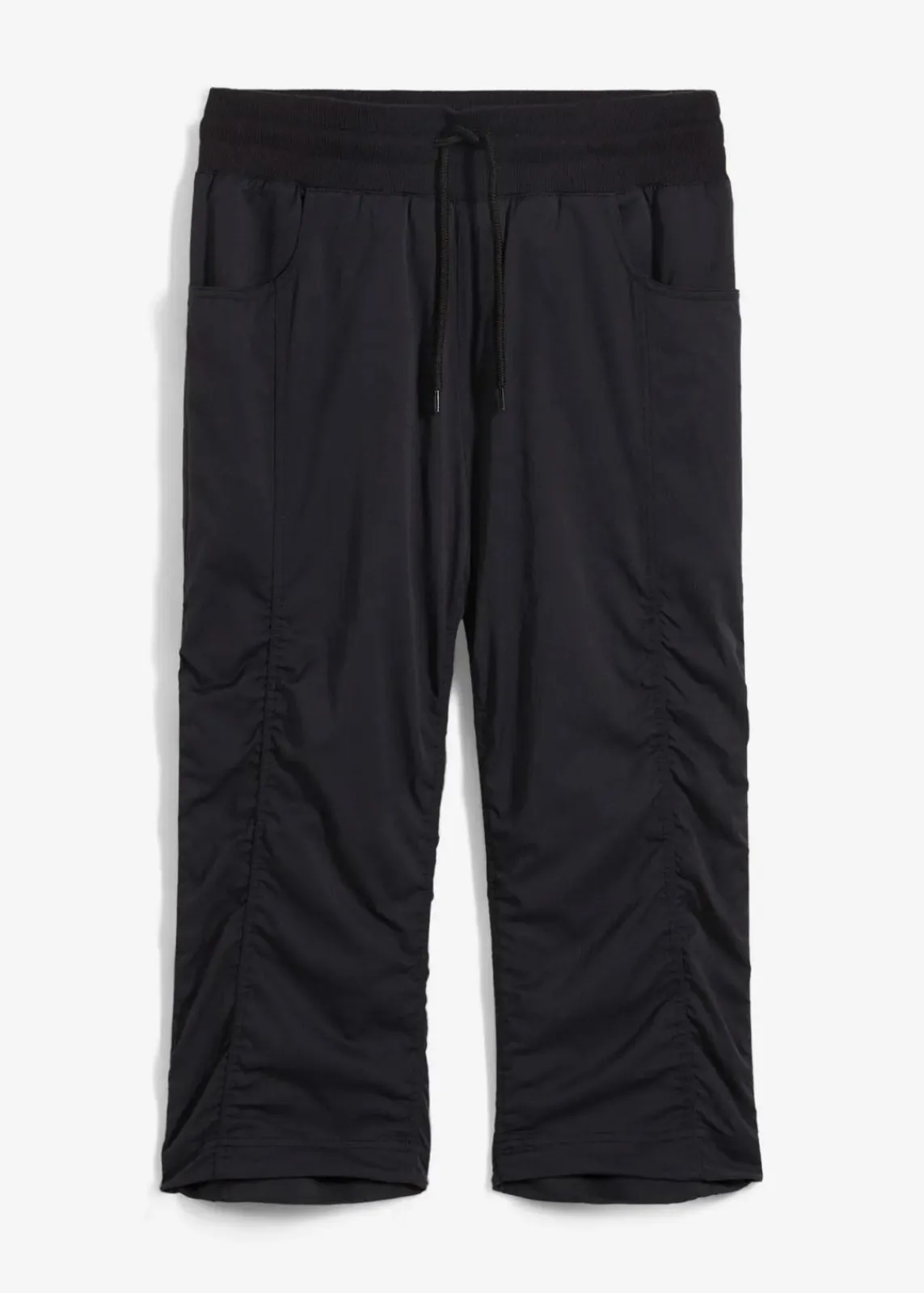 bonprix Outdoorbekleidung|Sportbekleidung^Funktions-Trekkinghose, Capri-Länge schwarz