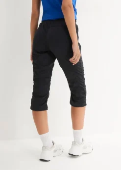 bonprix Outdoorbekleidung|Sportbekleidung^Funktions-Trekkinghose, Capri-Länge schwarz