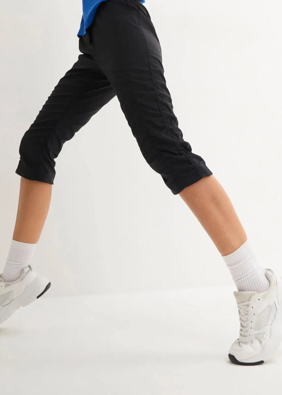 bonprix Outdoorbekleidung|Sportbekleidung^Funktions-Trekkinghose, Capri-Länge schwarz