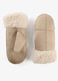 bonprix Handschuhe & Stulpen^Fäustlinge beige