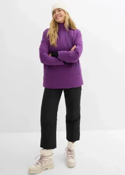 bonprix Jacken & Mäntel|Sportbekleidung^Gefütterter Windbreaker tiefviolett