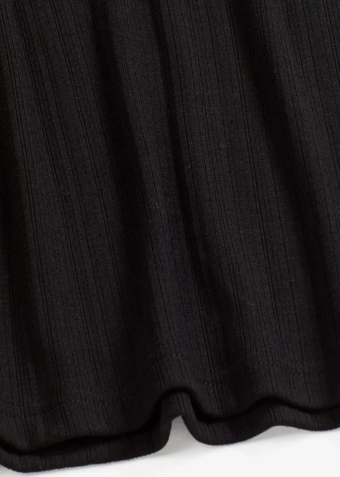bonprix Basics|Shirts & Tops^Geripptes Langarmshirt schwarz