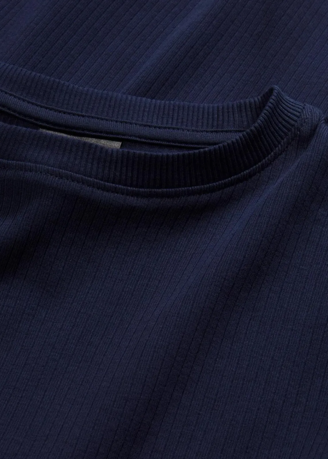 bonprix Shirts & Tops|Basics^Geripptes Langarmshirt aus reiner Baumwolle dunkelblau