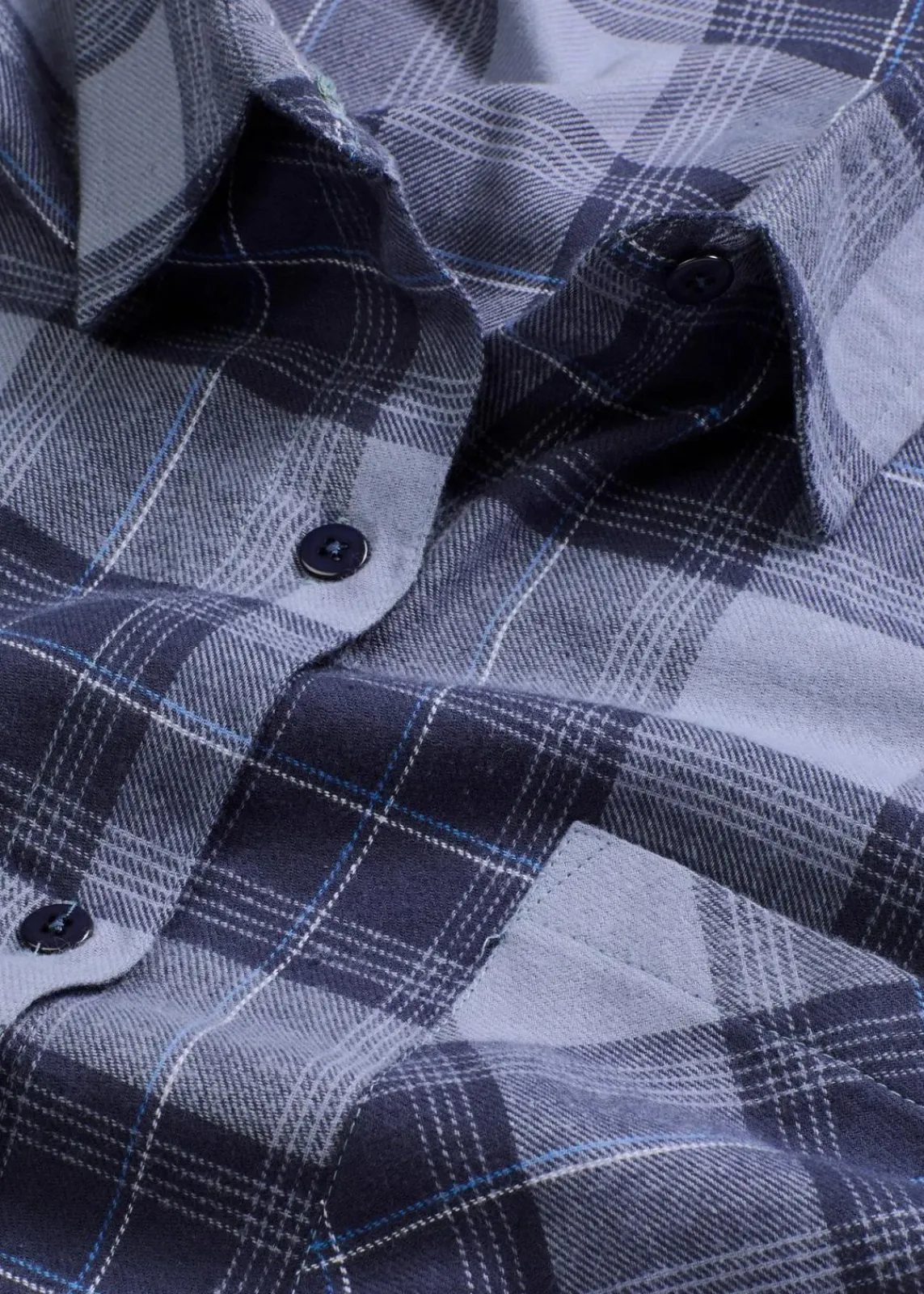 bonprix Wäsche·Nachtwäsche|Nachtwäsche^Gewebter Flanell Pyjama dunkelblau kariert
