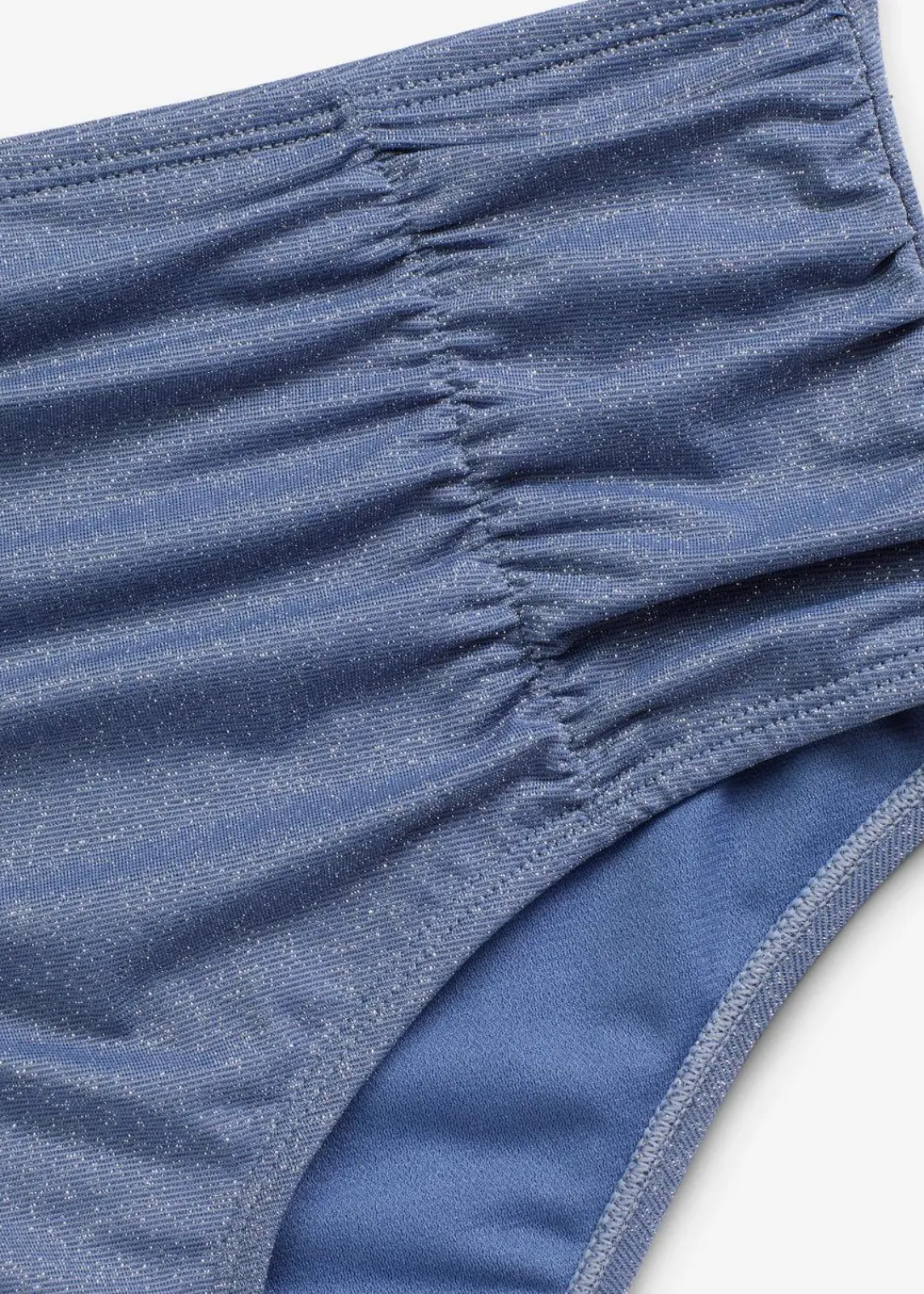 bonprix Mix & Match|Bikinis^Glitzernde Bikinihose jeansblau