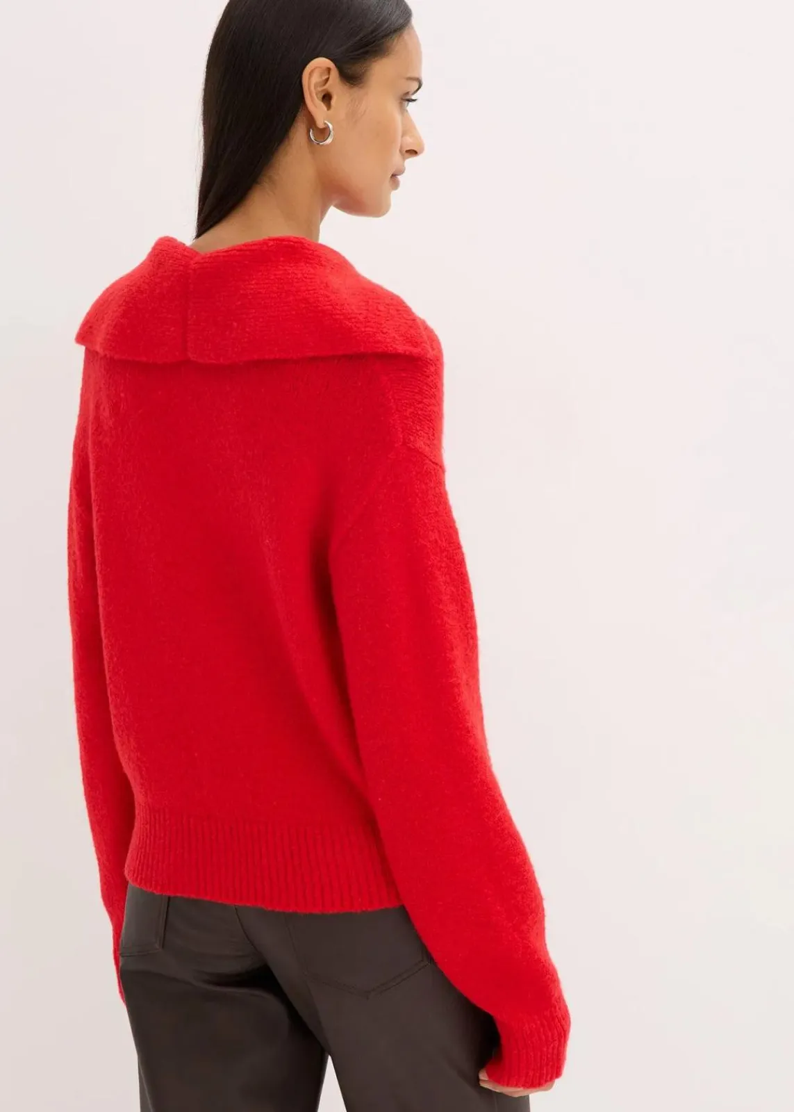 bonprix Bekleidung·Umstandsmode|Pullover & Strickjacken^Grobstrickjacke lavarot