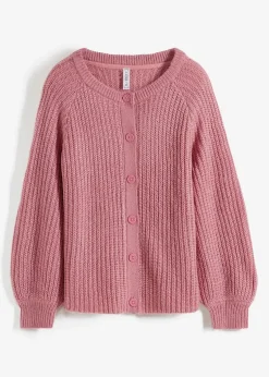 bonprix Bekleidung·Umstandsmode|Bekleidung·Jeans^Grobstrickjacke himbeerrose