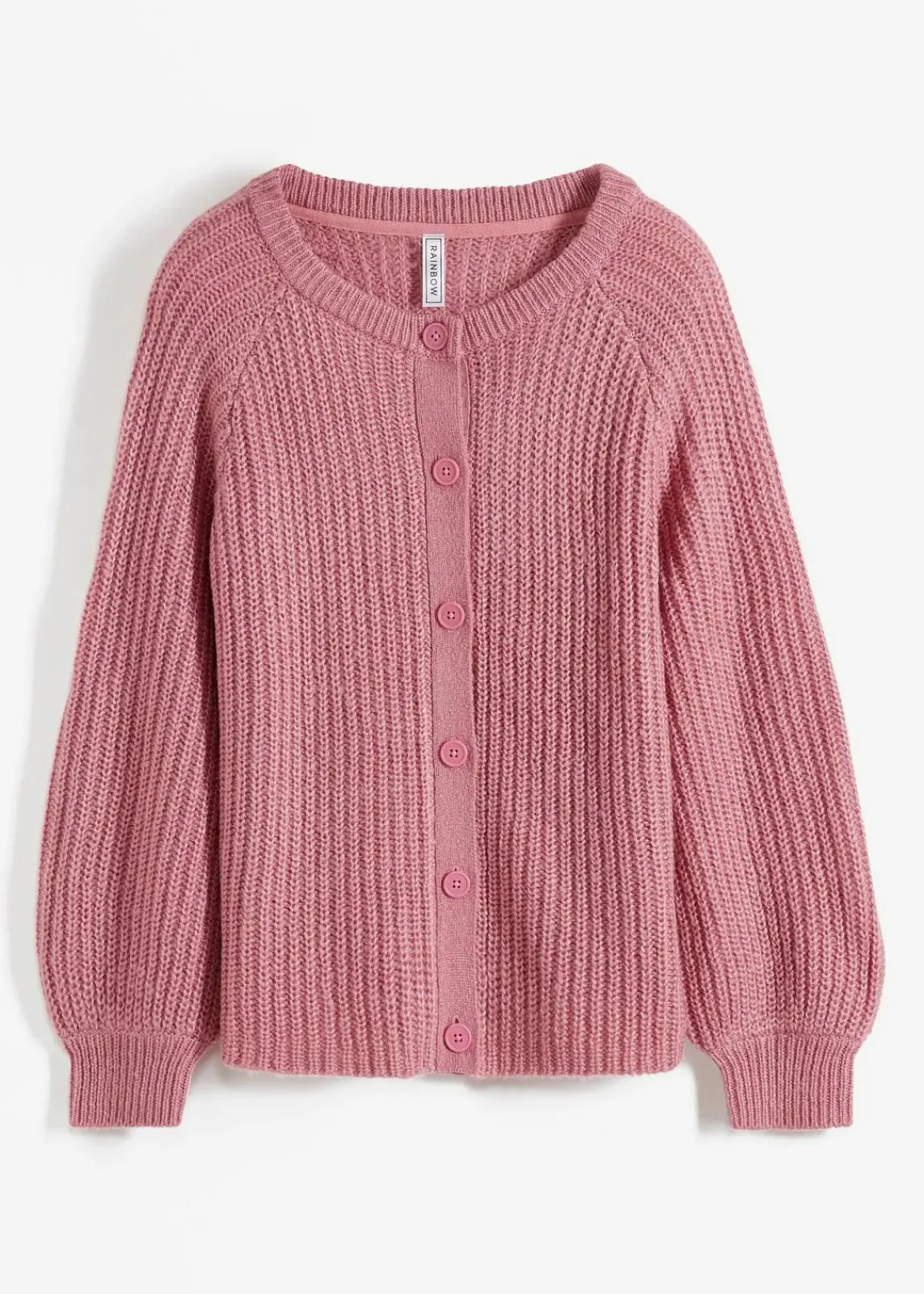 bonprix Bekleidung·Umstandsmode|Bekleidung·Jeans^Grobstrickjacke himbeerrose