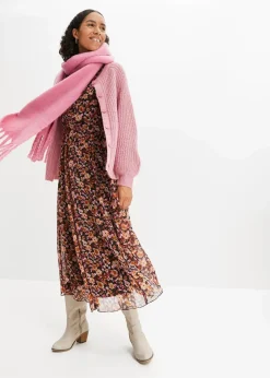 bonprix Bekleidung·Umstandsmode|Bekleidung·Jeans^Grobstrickjacke himbeerrose