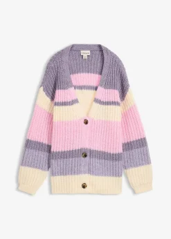 bonprix Bekleidung·Umstandsmode|Bekleidung·Jeans^Grobstrickjacke mit Farbverlauf elfenbein