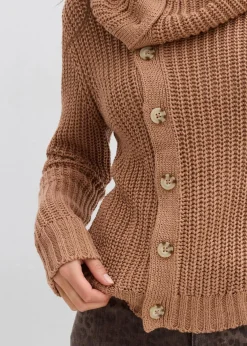 bonprix Bekleidung·Umstandsmode|Bekleidung·Jeans^Grobstrick-Pullover schokosorbet