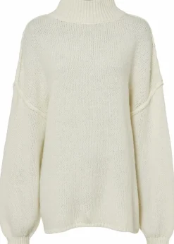 bonprix Strickmode|Pullover & Strickjacken^Grobstrick-Pullover wollweiß