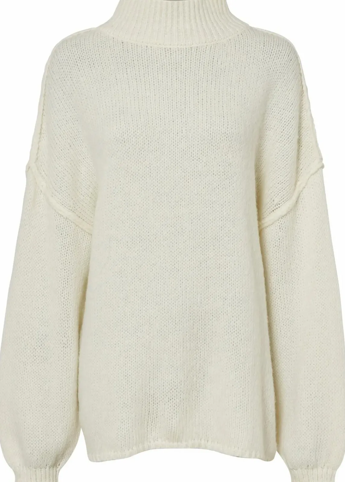 bonprix Strickmode|Pullover & Strickjacken^Grobstrick-Pullover wollweiß