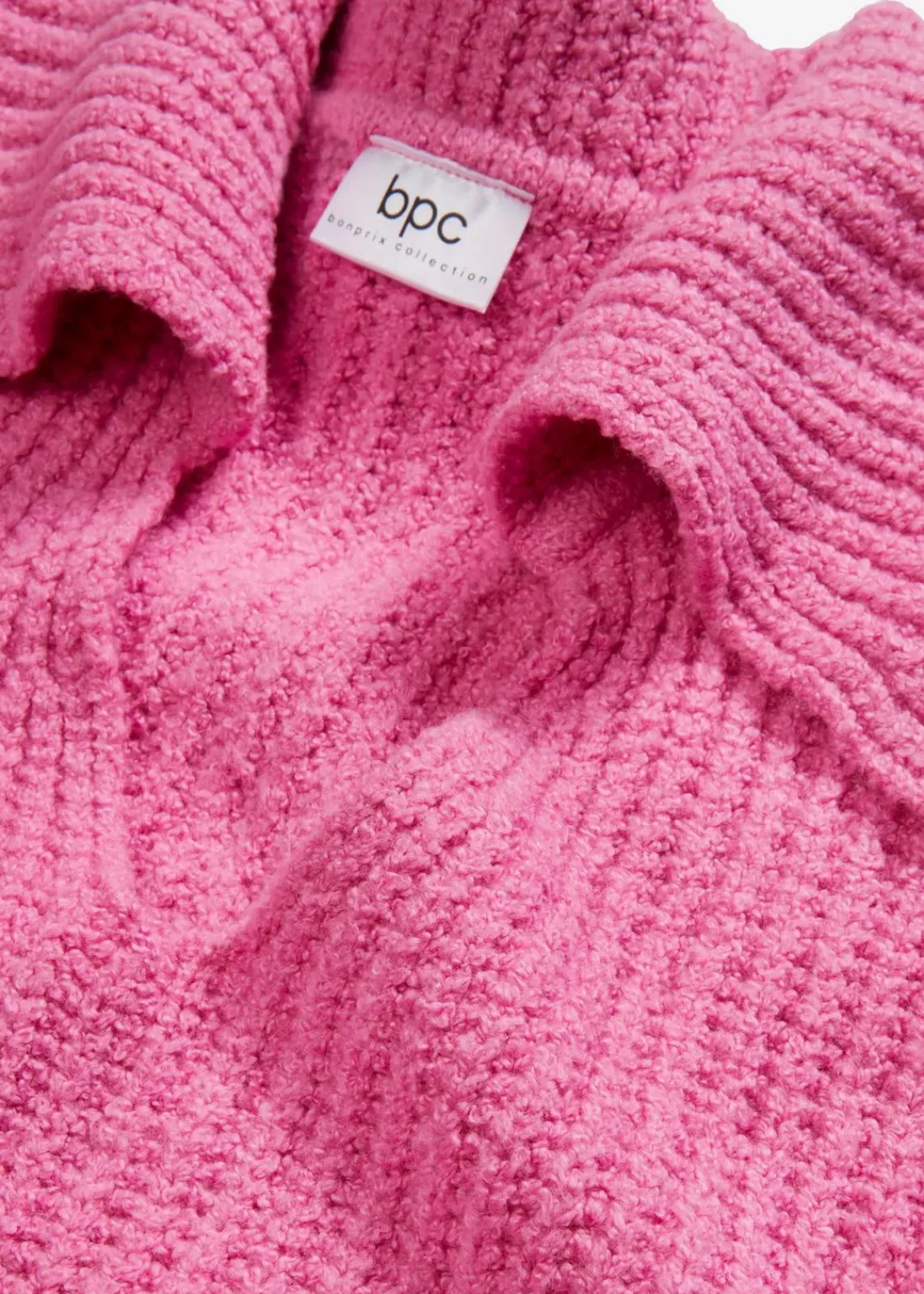 bonprix Bekleidung·Umstandsmode|Bekleidung·Jeans^Grobstrick-Pullover rosapink