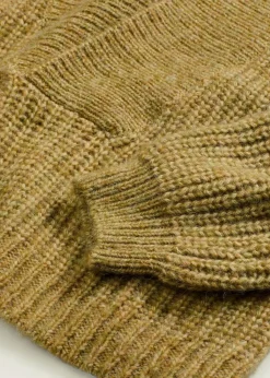 bonprix Bekleidung·Umstandsmode|Bekleidung·Jeans^Grobstrick-Pullover mistelgrün meliert