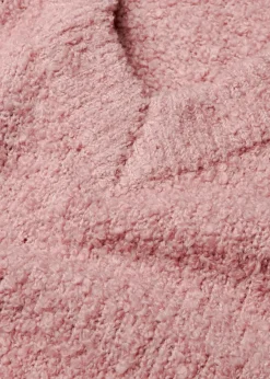 bonprix Bekleidung·Umstandsmode|Strickmode^Grobstrick-Pullover mit V-Ausschnitt aschrosa