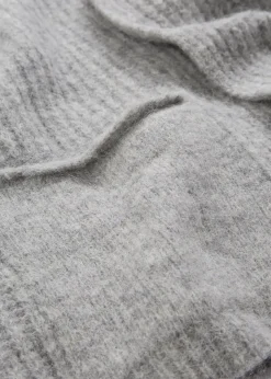 bonprix Bekleidung·Umstandsmode|Premium^Grobstrickweste mit Alpakawolle hellgrau meliert